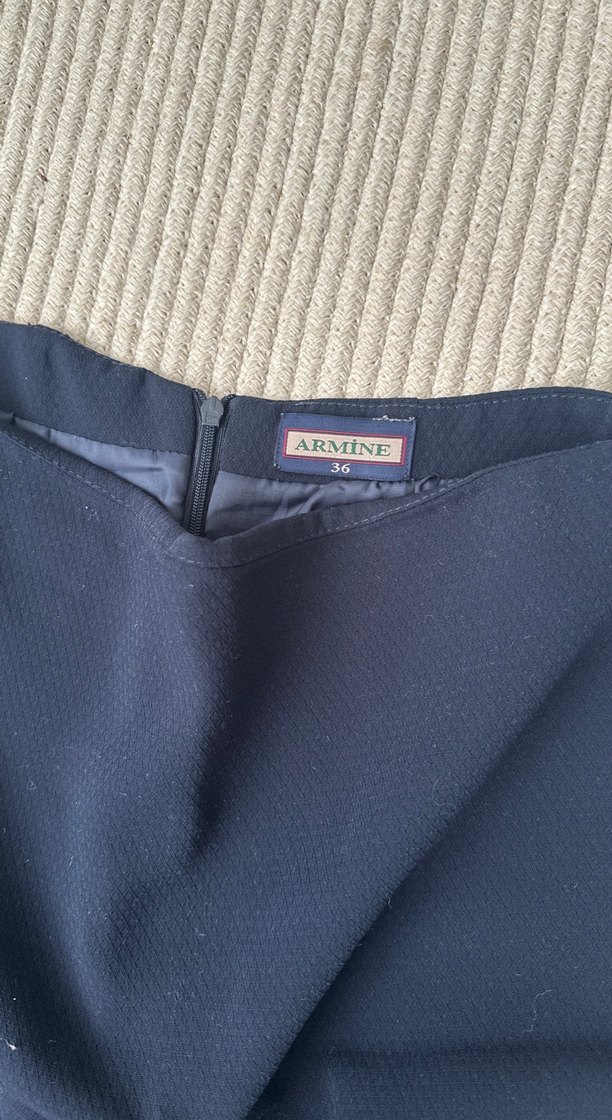 Armine Drapeli Midi Kalem Etek - Görsel 2