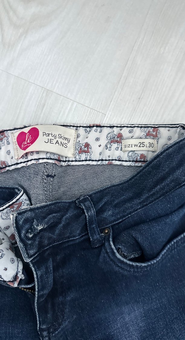 Kadın Mavi Regular Fit Midi Kot Pantolon - Görsel 2