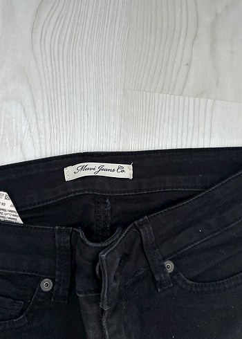 Siyah Dar Kesim Kadın Denim Pantolon - Görsel 2