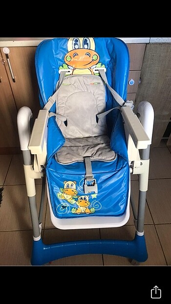 Konforlu Katlanabilir Mama Sandalyesi