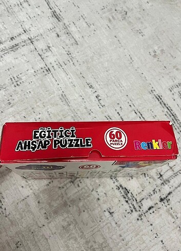 Beden Eğitici puzzle 60 parça