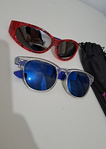 Renkli Baskılı Çocuk Güneş Gözlüğü - Görsel 2