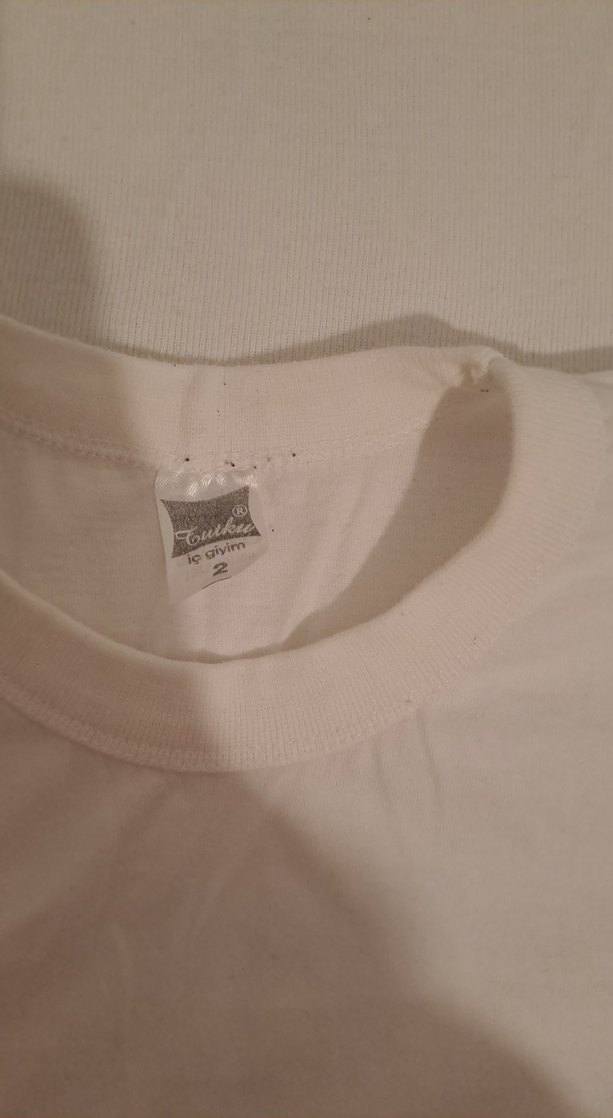 Beyaz Çocuk Atletleri Seti - Görsel 4