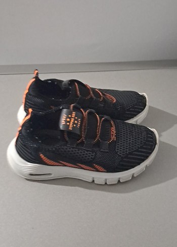 Erkek Çocuk Siyah Yılan Derisi Desenli Sneakers - Görsel 2