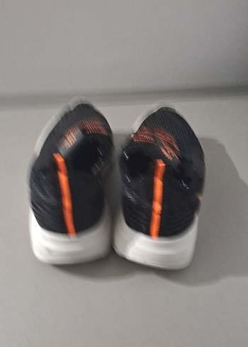 Erkek Çocuk Siyah Yılan Derisi Desenli Sneakers - Görsel 4