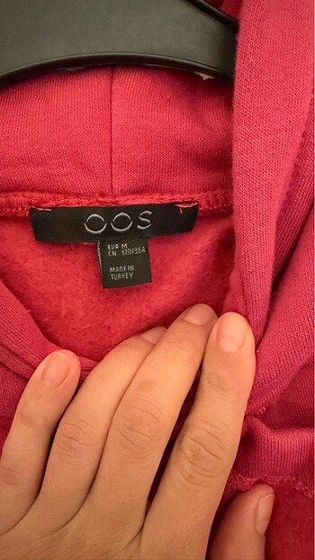 m Beden Yeni hiç kullanılmadı pembe sweatshirt