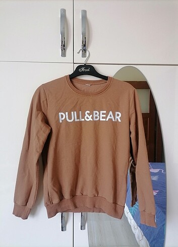 Kahverengi sweatshirt 