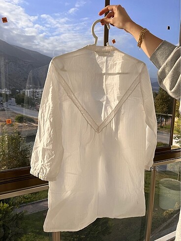 l Beden beyaz Renk Mudo collection kumaş beyaz gömlek