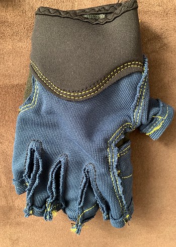 Decathlon çocuk parmaksız yelkenli eldiven/ lacivert - Görsel 5