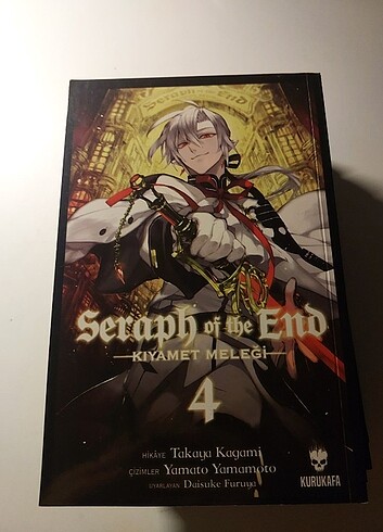 Seraph of the end 1. 2. 3. 4. 5. 6. 7. 8. ve 10. ciltler