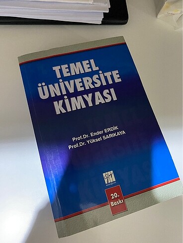 temel üniversite kimyası