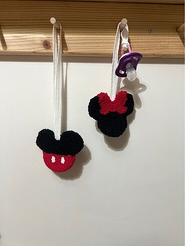 Mickey mouse emzik askısı oda süsü