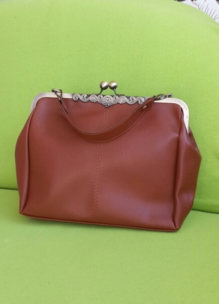 Retro Taba renk retro model canta
