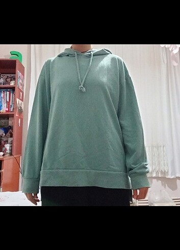 Sweatshirt kapali tesettür oversize 
