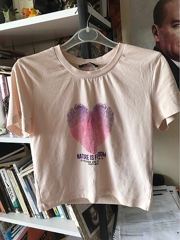 Baskılı Crop Bluz Milla