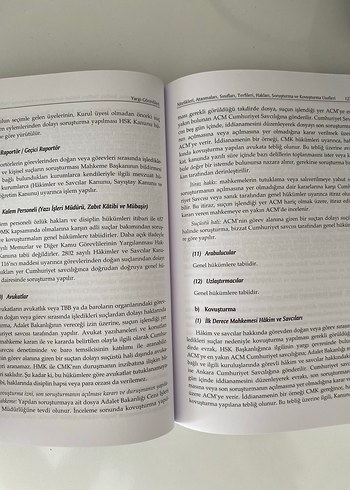 Yargı Örgütü Kitabı - Yargı Görevlileri ve Yönetimi - Görsel 3