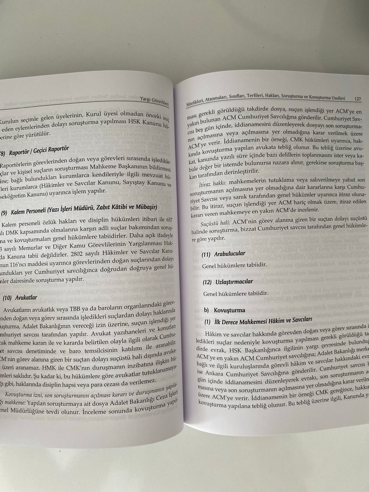Yargı Örgütü Kitabı - Yargı Görevlileri ve Yönetimi - Görsel 3