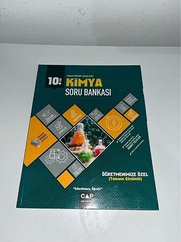 Çap 10. Sınıf kimya soru bankası (çözümlü)