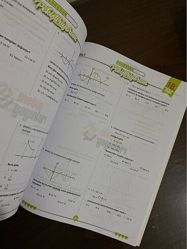  Beden Renk Metin yayınları ayt matematik soru bankası