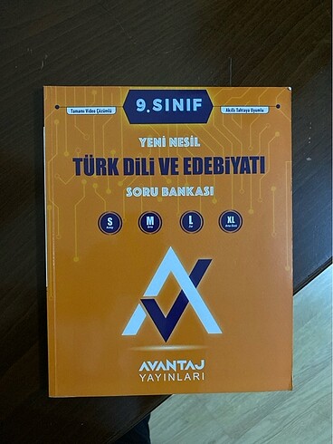 9.sınıf edebiyat soru bankası avantaj yayınları