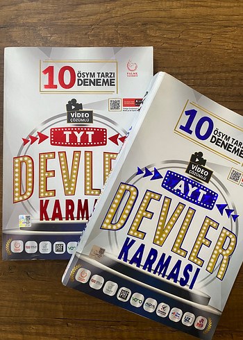TYT ve AYT Devler Karması 10 Deneme Kitabı