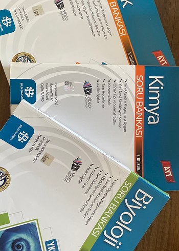 Bilgi Sarmal AYT Kimya, Fizik, Biyoloji Soru Bankası Seti
