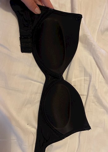Penti Siyah Minimalist Goth Sütyen