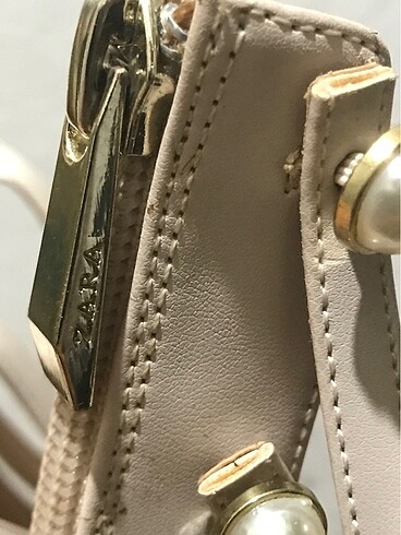 Zara inci detaylı kadın sandalet - Görsel 8