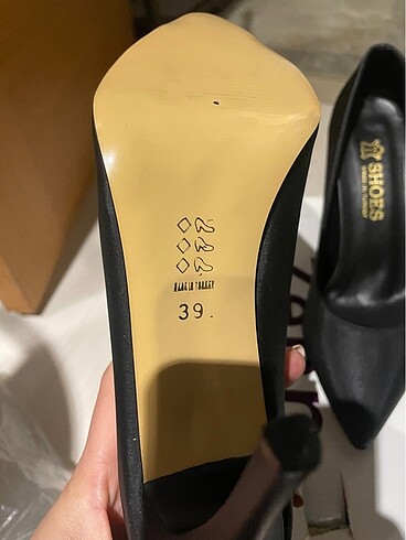 39 Beden Hiç kullanılmadı kadın stiletto