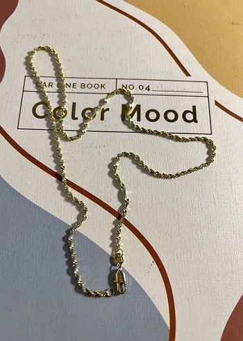 Xuping burgu zincir altın renginde - Görsel 2