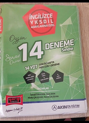 Akın dil ydt deneme