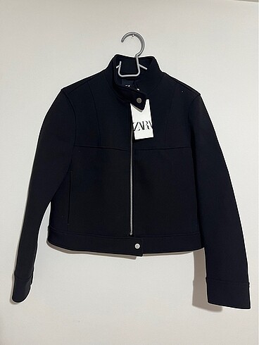 Zara siyah ceket mont M beden
