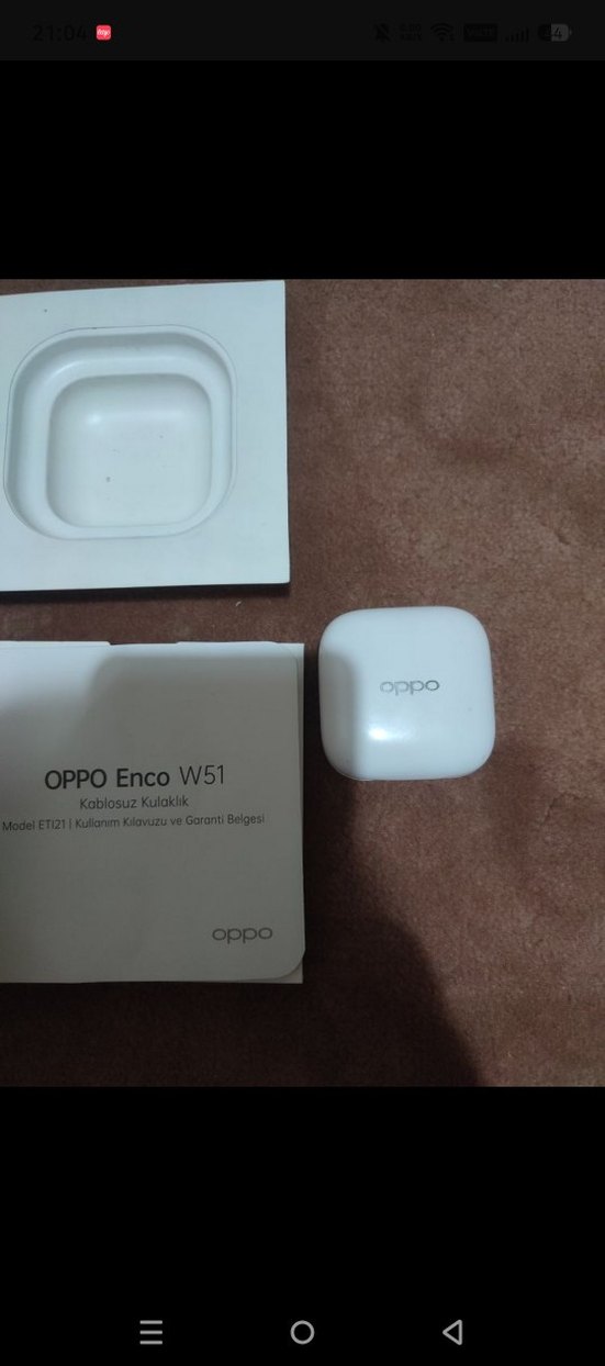 OPPO Enco W51 Beyaz Kablosuz Kulaklık - Görsel 2