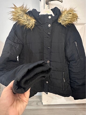 36 Beden siyah Renk Şişme mont