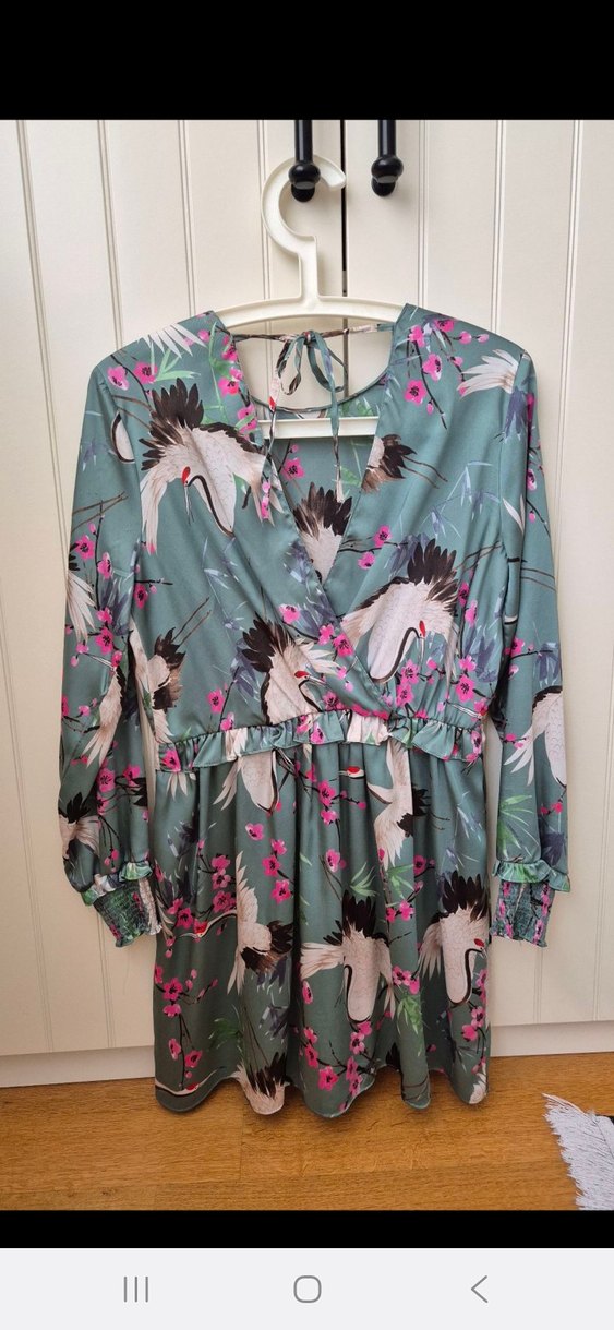 Zara saten elbise - Görsel 2