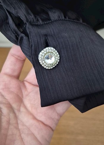 Zara Drapeli V Yaka Uzun Kollu Body - Görsel 3