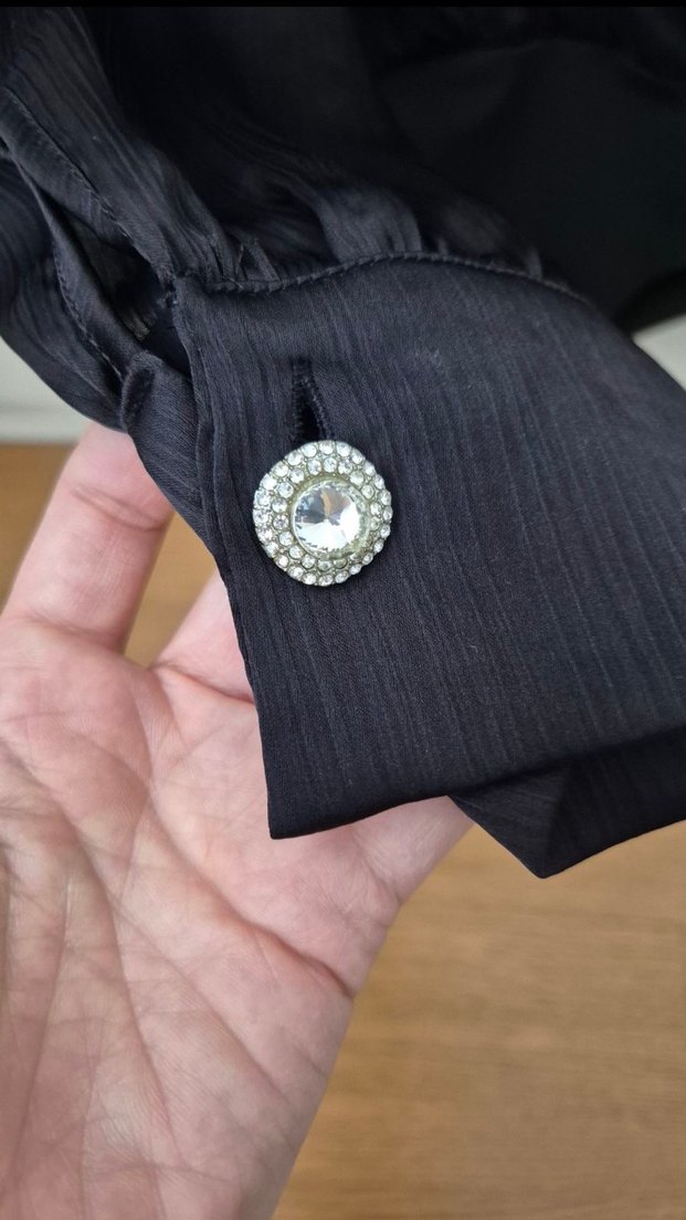 Zara Drapeli V Yaka Uzun Kollu Body - Görsel 3