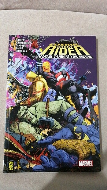 Ghost rider Marvel tarihini yok ediyor 