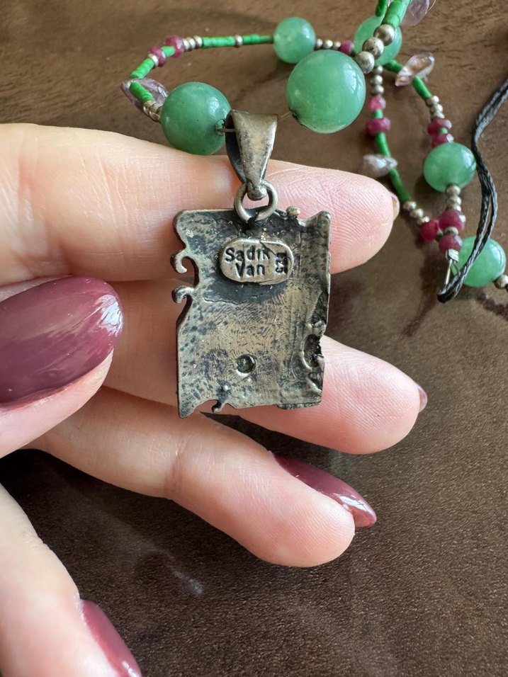 Boğa burcu gümüş kolye - Görsel 3