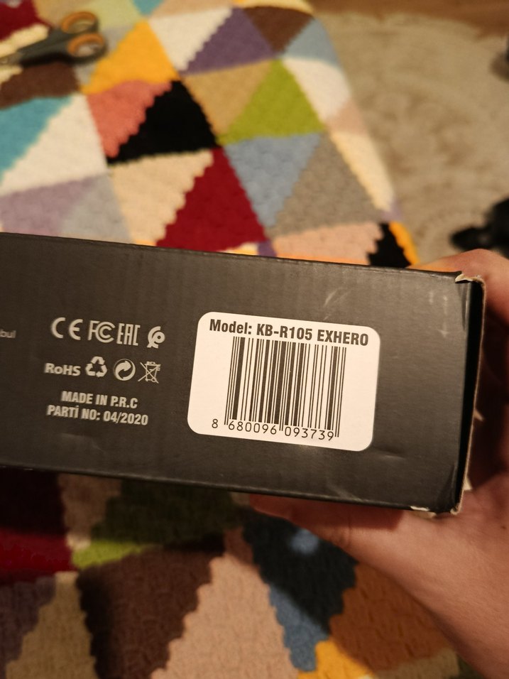 RAMPAGE KB-R105 EXHERO MEKANİK KLAVYE - Görsel 4