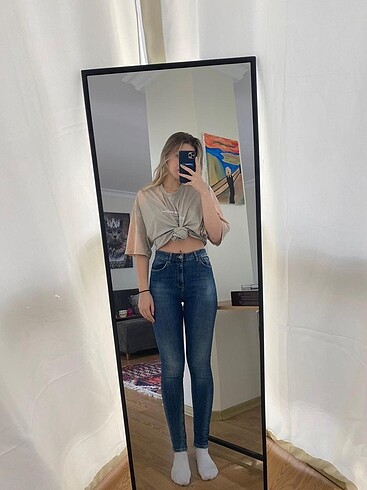 Colins yüksek bel skinny jean
