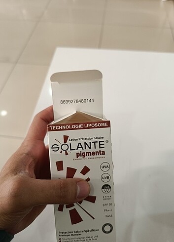 Beden Solante pigmenta güneş kremi