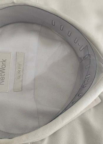 NetWork Beyaz uzun Kollu Erkek Gömlek - Görsel 4