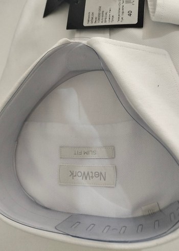 NetWork Beyaz Erkek Uzun Kollu Gömlek - Görsel 4