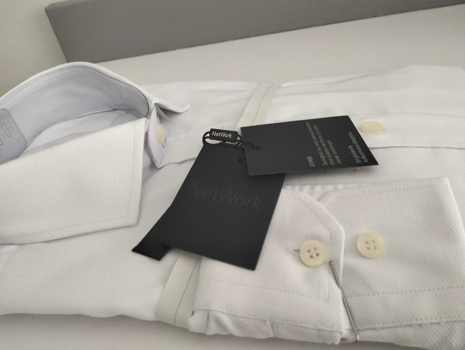 Network Beyaz Erkek Uzun Kollu Gömlek - Görsel 4