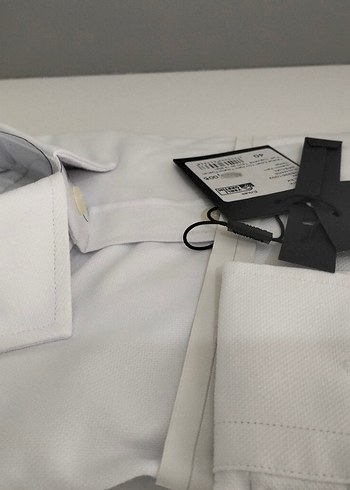 NetWork Beyaz Uzun Kollu Erkek Gömlek - Görsel 6