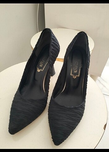 kadın stiletto ayakkabı Kırışık saten