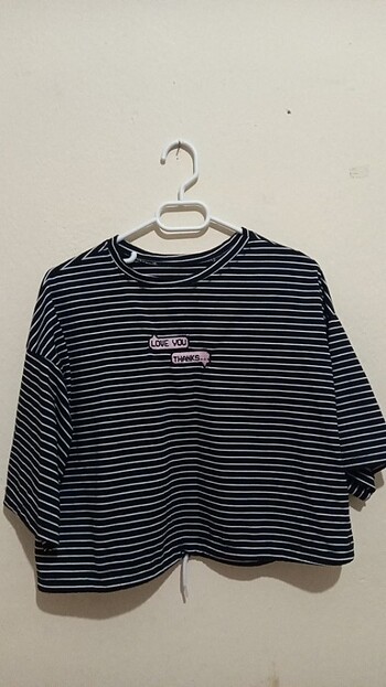 Diğer salaş crop tişört