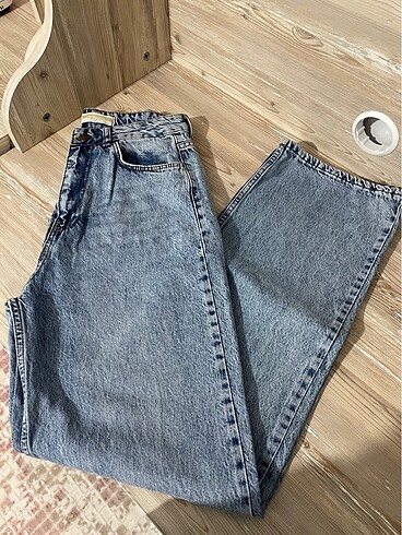 Trendyol & Milla MAVİ PALLAZZO KOT PANTOLON