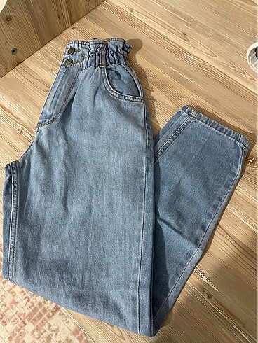 BELİ LASTİKLİ BOYFRİEND PANTOLON